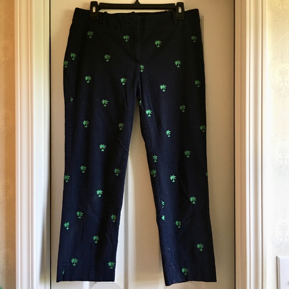 Talbots Palm tree🌴 ankle pants!